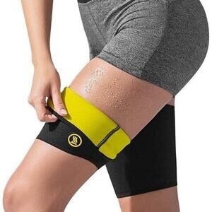 Hot Shapers Womens Hot Legs Sleeves Leg Compression Sleeves Athletic Workout XL